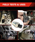 Damaged Bolt And Stud Extractor Tool For 1/4 To 1/2 Inch Studs With 3/8 Drive in various automotive applications