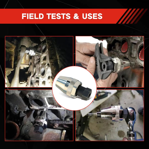 Damaged Bolt And Stud Extractor Tool For 1/4 To 1/2 Inch Studs With 3/8 Drive in various automotive applications