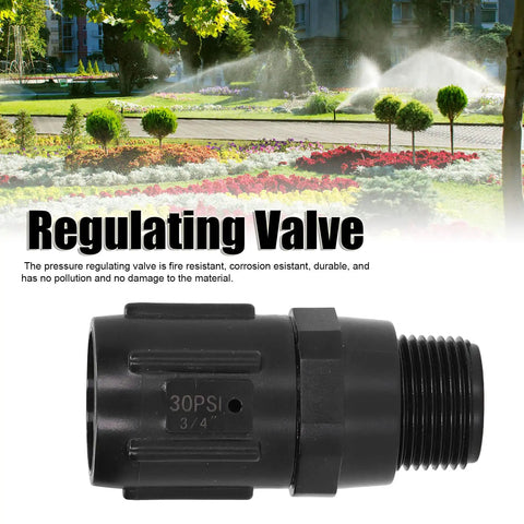 Garden Hose Pressure Regulator With G Three Fourth Thread Water Flow Control Valve for irrigation systems
