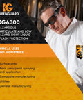Person wearing Liquid And Particle Protection Coveralls Zip Front 2XL White With Elastic Wrists And Ankles for surface prep.