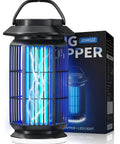 Beast 4000V Outdoor Bug Zapper With Built In Night Light Electric Mosquito Killer Waterproof ABS Shell Indoor Outdoor Fly Trap