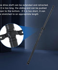 Heavy Duty Rear Driveshaft Assembly For Honda Cr-V 4x4 Awd 1997 2001 showing extendable and retractable design.