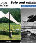 Heavy Duty Canopy Water Weights 88 Lbs Set Of 4 Will Not Blow Away 4 Water Bags For Pop Up Canopy Gazebo Tent 10L in use outdoors