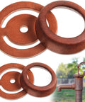 Two Set Leather Pitcher Pump Repair Kit With Leather Lower Valves And Leather Cups For Spout Hand Press Replacement
