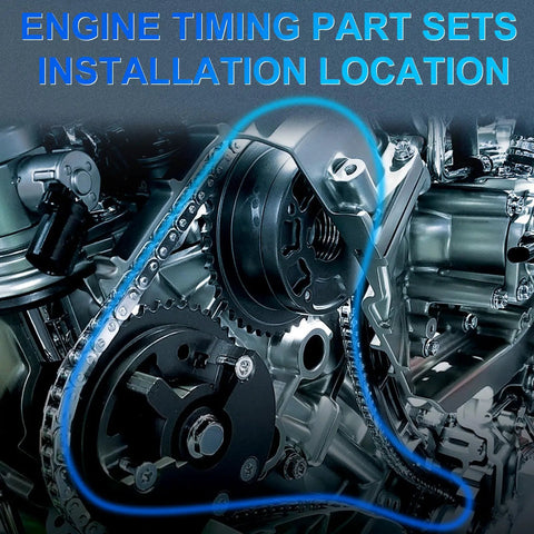 Engine installation location for BE8Z-6K254-A Timing Belt Kit With Water Pump For 1.6L Ford Escape 2013-2016