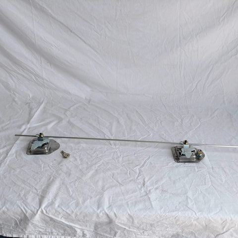 Stainless Steel Paddle Latch Combo Kit For Tool Box Top Storage Locking And Non Locking 48 Inch Rod With Key and Rods