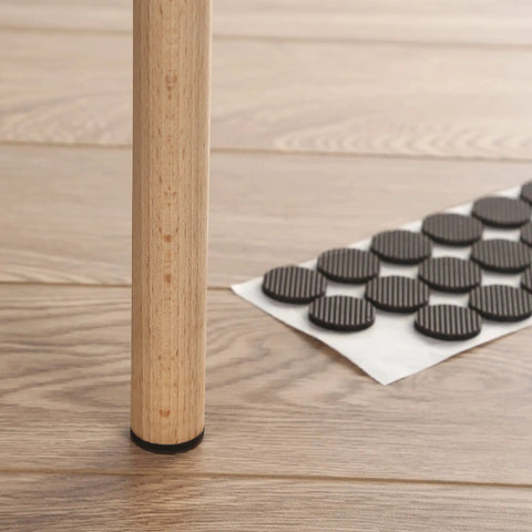 Non Slip Furniture Pads Set 129 Pieces Round Square Rectangle Self Adhesive Rubber Foot Pads For Chair Legs Anti Scratch