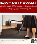 Person using 2.5 Inch Shop Vac Attachment Kit With Extension Wands for floor cleaning in bedroom