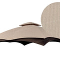 Replacement Canopy Top For Lowe's Gazebo GF-12S004B-1 And GF-12S004BTO Beige Ripstop Fabric With Gridline Reinforcement