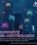Wingman XE 2 Converter Two in One Wireless Controller Adapter platform compatibility neon signs on buildings