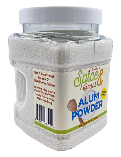 Food Grade Alum Powder For Canning And Pickling Crisper Veggies And Fruits Natural Preservative And Firming Agent 2 Pound Pack