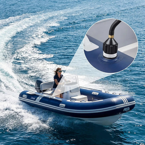 Inflatable Boat and Stand Up Paddle Board Pump Adapter Duo for Fast Inflation and Deflation Leak Proof SUP Kayak Valve Adapters