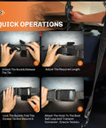 Steps to use Heavy Duty Boat Trailer Transom Tie Down Straps 1200 Lbs Capacity, 2 Inch By 4 Foot Adjustable Marine Straps.