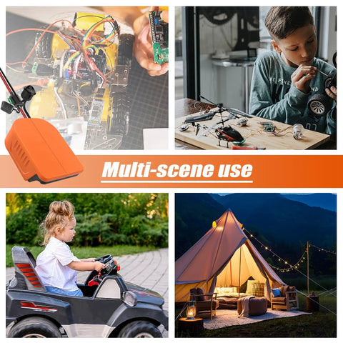Dual Pack Dope Power Wheel Adapter Kit For 20V Max Batteries converts battery power to stable output for multi-scene use