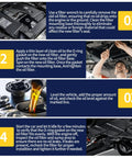 Installation steps for premium oil filter for Mercedes-Benz vehicles with focus on removing old filter and applying new one.
