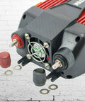 Heavy Duty 900W Peak Power Inverter Converts Dc 12V To Ac 110V with cooling fan, connectors, and protective caps.