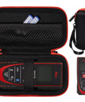 Lightweight Tough All In One Case For DISTO D2 330Ft And DISTO D1 120Ft Laser Distance Meters Keeps Your Gear Organized And Protected Fits Purse Bag Or Carry On The Go, open PEVA case with mesh pocket and strap for Leica D2 meter