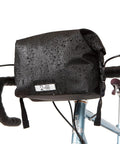 Dayliner Mini Roll Top Handlebar Bag 3 L Waterproof Commuter Sling With Shoulder Strap And Reflective Detail Recycled Ripstop on bike