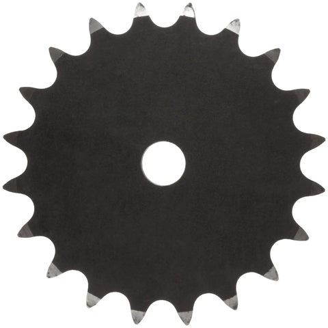 Kick Ass Heavy Duty Roller Chain Sprocket Type A Hub single strand with 84 teeth for Number 80 drive chains, made of high carbon steel.