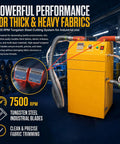 Pro Grade Thread Trimming Machine With Dual Heads Automatic Oil Feed Adjustable Airflow And Continuous Run display