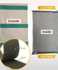 Original Pipe Insulation Roll That Keeps Pipes From Freezing This Winter, Cold Snap Ready UV Coated Cover front and back view