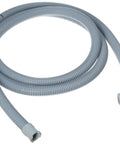 Genuine OEM Washer Drain Hose 5214FR3188G Replacement Part coiled, gray, fits LG washers, prevents leaks, easy install
