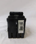 Front view of Two-Pole 120 to 240V 90A Plug-In Circuit Breaker for Home Panel BR290 showing label and black casing