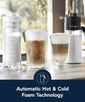Explore Espresso Machine With Cold Brew And Milk Frother One Touch 50 Plus Drinks Built In Grinder Smartphone Compatible