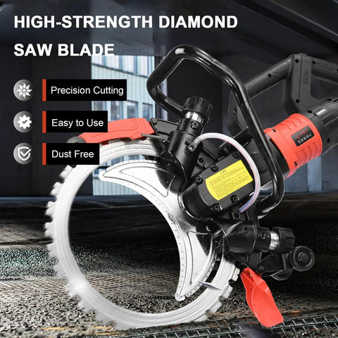 Get Ready To Smash Through Concrete With This Badass 16 Inch Electric Ring Saw featuring a high-strength diamond saw blade.