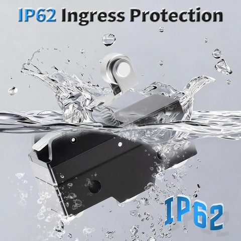Two TM-1704 Micro Limit Switches With Pivot Roller Lever showing IP62 water protection in action
