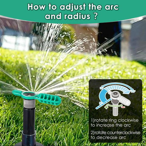2 Pack Sprinkler Adjustment Tool For Hunter MP Rotator Heads And MP10 Nozzles Precise Arc And Distance Tuning Lawn Irrigation