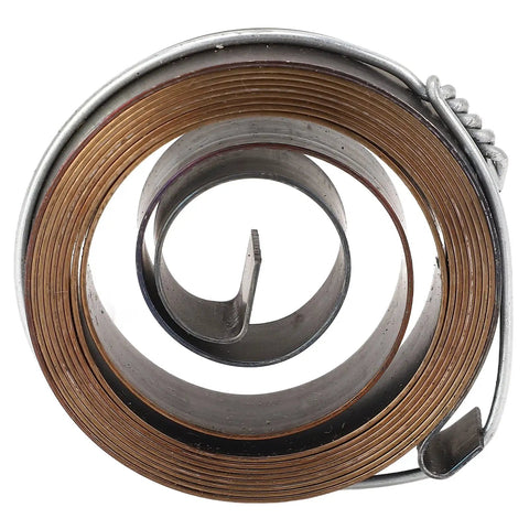 Bench Drill Press Quill Return Spring Kit Two Plated Spring Steel Replacement Springs coiled ready for horizontal and vertical drills.