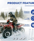 Rear Brake Hardware Kit For TRX Series Replacement 2 Sets Compatible With Honda FourTrax 300 Rancher 420 Foreman 500 ATV Brake Adjuster Parts Durable Steel Mounting Hardware Easy Install Beefed Up For Offroad Toughness. Steel springs and brake adjuster parts for ATV rear brake repair