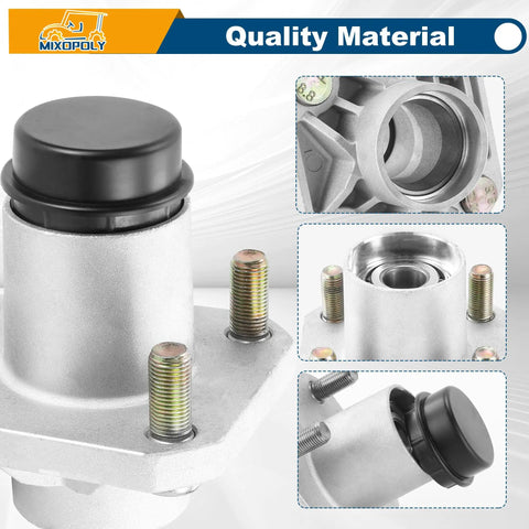 2 Pack Front Wheel Hub Assembly Kit For Club Car DS Golf Cart 1974 2003 Gas And Electric Replaces OEM 1011892 1011894