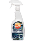 Marine Quick Wax Spray For Boats With Fiberglass And Gelcoat Easy Spray On Application Delivers Slick Gloss Finish 32 Oz Bottle