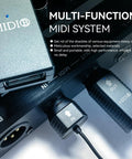 Ultra Low Latency Wireless MIDI Transmission System With USB Bluetooth For Mac iOS Windows 5 Pin DIN Interface close-up