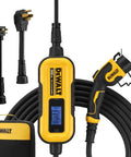 Beefy Level 2 EV Charger Delivers 32 Amp Up To 7.6 KW With A 25 Foot Cable For Indoor Outdoor Use SAE J1772 Compatible NEMA 5 15 And 14 50 Adapters Included CSA Certified Fast Home Charging