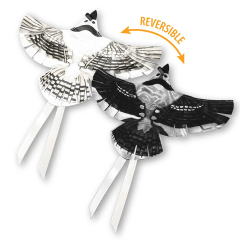 Decoy Topper Combo Pack For Calls And Electronic Decoys Includes Two Reversible Black White Bird Toppers For Predator Hunting