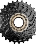 7 Speed Freewheel 14-28T Screw-On For Mountain And Folding Bikes Tourney Comparable Beefy High-Strength Steel
