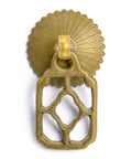 Flower Box Brass Cabinet Pulls Set of 2, 2.1 Inch Length Brass Hardware Handles for cabinets and furniture