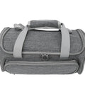 Heavy Duty Canvas Carrying Case for Cutting Machines, Big Capacity Portable Padded Storage Bag with Protective Lining, front view