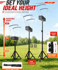 Projectile Speed Chronograph With Bluetooth App And Infrared Optical Sensors 0 To 9999 Feet Per Second Velocity Meter Adjustable Stand Data Storage For Multiple Test Runs Pro Grade For Ballistics Archery And Firearm Labs adjustable tripod height