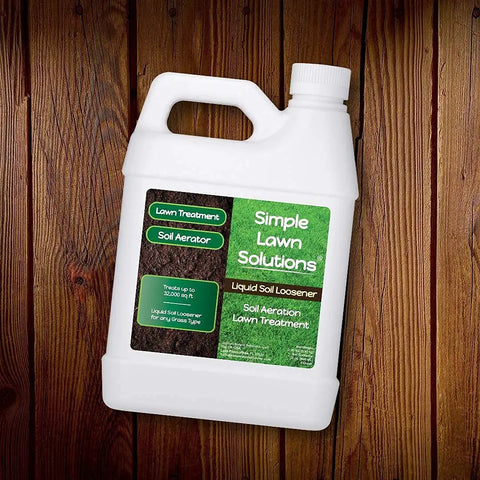 Liquid Soil Loosener And Soil Conditioner For Compact Soils And Poor Drainage Use Alone Or With Core Or Mechanical Aeration Tools bottle