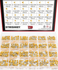 720 Piece DIP Monolithic Multilayer Ceramic Capacitor Kit With 24 Value Assortment box open showing organized capacitors
