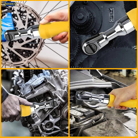 1/2-Inch Air Ratchet Wrench For Auto Maintenance And Repair, Pro Pneumatic Ratchet With 60 Ft-Lbs Torque, 250 RPM, Various Uses