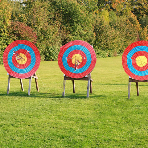 Backyard Archery Target For Adults And Youth, Easy Arrow Removal And Durable Straw Target For Outdoor Practice