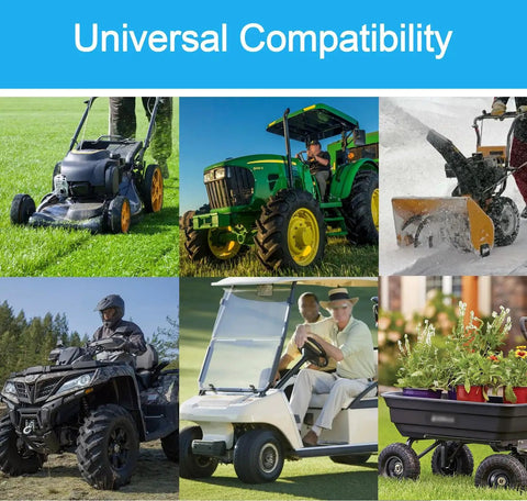 Beefy Heavy Duty Inner Tube For 15x6.00-6 Tires With TR13 Straight Valve Stem Fits Lawn Mowers, Tractors, ATVs, Golf Carts