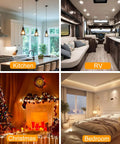 RGB LED Dimmer Switch With RF Wireless Control And Sliding Remote Dimmable PWM DC 12V 24V 18A for LED Strip Lights in various rooms