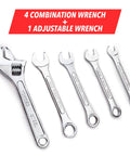 160 Piece General Household Hand Tool Set Kit with wrenches for everyday home repairs DIY projects.