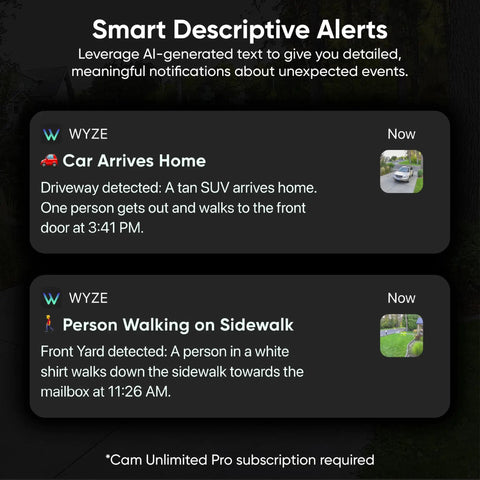 No Sweat Solar Security Camera Captures Crisp 2k Video Completely Wire Free Outdoor Build Battery Powered Mount It Wherever For Bullet Proof Yard Protection All Day Long notifications displayed on phone